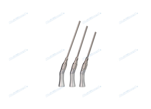 Slim bent grinding handle