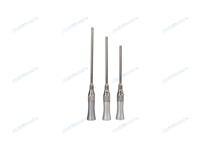 Slim straight grinding handle