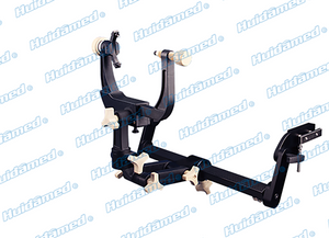 Fluoroscopic surgical head holder